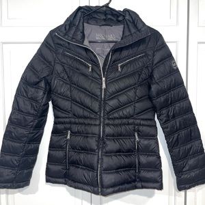 MICHAEL KORS Quilted Zip Up Jacket